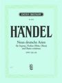 : Neun Deutsche Arien HWV 202-210, Sopran, Violine (Flöte, Oboe), Basso continuo, Noten