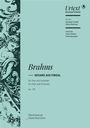 Johannes Brahms (1833-1897): Gesang aus Fingal op. 17b, Noten