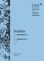 Johannes Brahms: Sinfonie Nr.2 D-Dur op.73, Partitur, Noten