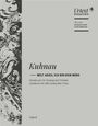 Kuhnau: "Welt Adieu, ich bin dein müde", Kantate zum 24. Sonntag nach Trinitatis. Links ein barockes Engelmuster.