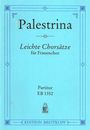 Giovanni Pierluigi da Palestrina: 18 leichte Chorgesänge, Noten