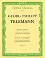 Georg Philipp Telemann: Sonate für Violoncello und Basso continuo D-Dur TWV 41:D6, Noten