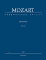 Wolfgang Amadeus Mozart: Idomeneo KV 366, Noten