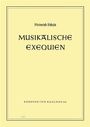 Heinrich Schütz: Musikalische Exequien für Solostimmen, Chor und Basso continuo SWV 279-281, Noten