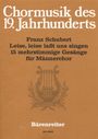 Franz Schubert: Schubert,F.         :Lei... /SI/U /Mch:TTB/Mch /GH, Noten