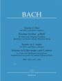 : Drei Sonaten für Flöte und Klavier BWV 1020, 1031, 1033 (Bach zugeschrieben), Noten