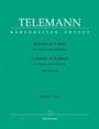: Telemann:Violinkonzert h-moll TWV 51:h2 (Partitur), Noten