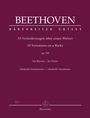 Ludwig van Beethoven: 33 Veränderungen über einen Walzer für Klavier op. 120 "Diabelli-Variationen", Noten