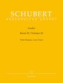 Franz Schubert: Lieder, Band 10 für tiefe Stimme, Buch