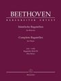 Ludwig van Beethoven: Sämtliche Bagatellen für Klavier (mit Bagatelle WoO 59 "Für Elise"), Buch