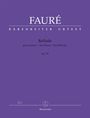 Gabriel Faure: Ballade en fa majeur, op. 19, Noten