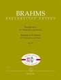 Johannes Brahms: Sonate für Violoncello und Klavier e-Moll op. 38, Noten