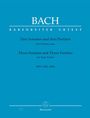 Johann Sebastian Bach: Drei Sonaten und drei Partiten für Violine solo BWV 1001-1006, Noten