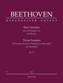 Ludwig van Beethoven: Drei Sonaten für Klavier G-Dur, d-Moll, Es-Dur op. 31, Noten