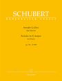 Franz Schubert: Sonate für Klavier G-Dur op. 78 D 894, Noten