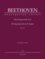 Ludwig van Beethoven (1770-1827): Beethoven, L: Streichquartett F-Dur op. 135, Noten