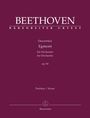Ludwig van Beethoven (1770-1827): Ouvertüre "Egmont" für Orchester op. 84, Noten