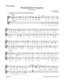 Heinrich Schütz: Musikalische Exequien SWV 279-281, Noten