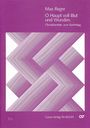 Max Reger: O Haupt voll Blut und Wunden a-Moll op. WoO V/4 Nr. 3 (1904), Noten