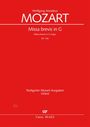 Wolfgang Amadeus Mozart: Missa brevis in G G-Dur KV 140, Noten