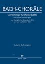 Johann Sebastian Bach: Choräle zum EG und GL, Noten