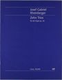 Josef Rheinberger: Zehn Trios für die Orgel op. 49 (1868/70), Noten