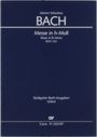 Johann Sebastian Bach: Messe in h-Moll BWV 232, Noten