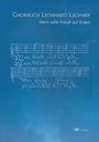 Leonhard Lechner: Mein süße Freud auf Erden. Chorbuch Leonhard Lechner, Noten