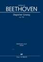 Ludwig van Beethoven: Beethoven, L: Elegischer Gesang (Klavierauszug), Buch