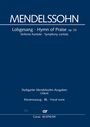 Felix Mendelssohn Bartholdy: Mendelssohn Bartholdy, F: Lobgesang (Klavierauszug XL), Buch