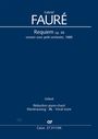 Gabriel Faure: Requiem. Fassung mit kleinem Orchester op. 48 (1889), Noten