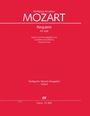 Wolfgang Amadeus Mozart: Requiem d-Moll KV 626, Noten