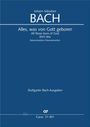 Johann Sebastian Bach: Alles, was von Gott geboren BWV 80a, BWV3 80.1, Noten