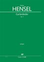 Fanny Hensel: Gartenlieder op. 3, Noten