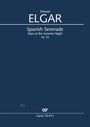 Edward Elgar (1857-1934): Spanish Serenade A-Dur op. 23 (1892), Noten
