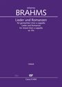 Johannes Brahms (1833-1897): Lieder und Romanzen op. 93a (1883), Noten