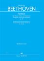 Ludwig van Beethoven (1770-1827): Fantasie für Klavier, Chor und Orchester c-Moll op. 80 (1808/2025), Noten