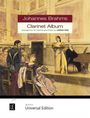Johannes Brahms: Clarinet Album für Klarinette und Klavier, Noten