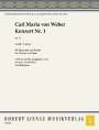 Carl Maria von Weber: Konzert Nr.1 f-Moll, Buch