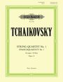 Peter Iljitsch Tschaikowsky (1840-1893): Tchaikovsky, P: String Quartet No. 1 in D Op. 11, Noten