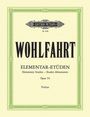 Franz Wohlfahrt: 40 Elementar-Etüden für Violine solo op. 54, Buch