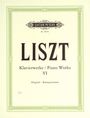 Franz Liszt: Piano Works Vol.6, Noten