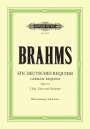 : Brahms:Ein deutsches Requiem (Klavierauszug), Noten