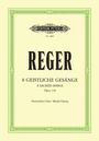 : 8 Geistliche Gesänge for Mixed Choir (4-8 Voices) Op. 138, Buch