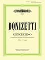 Gaetano Donizetti (1797-1848): Concertino für Englisch Horn und Orchester G-Dur, Noten