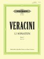 Francesco Maria Veracini (1690-1768): Veracini, F: 12 Sonatas for Alto Recorder (Flute/Violin) and, Noten
