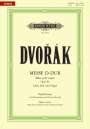 Antonin Dvorak: Messe D-Dur op. 86, Noten