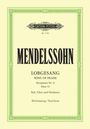 : Symphony Nr. 2 (Lobgesang) B-Dur op. 52, Noten