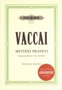 Nicola Vaccai: Metodo pratico di Canto Italiano, Buch