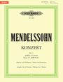 Felix Mendelssohn Bartholdy (1809-1847): Mendelssohn, F: Piano Concerto No. 1 in G Minor Op. 25 (Edit, Noten
